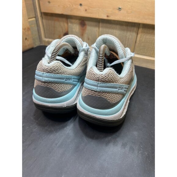 Womens Gravity Defyer Comfort Fit Athletic Shoes Size 6.5 Grey Blue Mesh - Picture 3 of 10